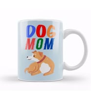 Funny Dog MOM Lover Gift For   Men Kupa Bardak Porselen