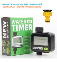 Otomatik Bahçe Sulama Zaman Saati (Lcd Ekran-Digital Progranabilir)