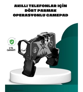 Mobil Fps Oyunlar İçin Dört Parmak Uyumlu Gamepad