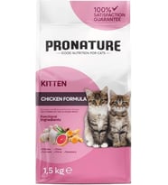 Pronature Daily Growth Tavuklu ve Pirinçli Yavru Kedi Maması 1,5 Kg