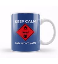 Keep Calm And Say My Name Breaking Bad Kupa Bardak Porselen