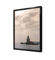 İstanbul Kız Kulesi Çerçeveli Mdf Tablo