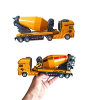 Sürtmeli Oyuncak Beton Mikseri - 26 cm (Sarı)