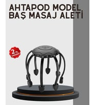 Çok Noktalı Elektrikli Kafa Masaj Cihazı 3 Modlu Rahatlatıcı Masaj