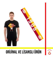 Galatasaray Lisanslı Icardi T-Shirt ve 1905 Şal Atkı (Siyah)