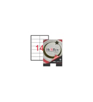 Herboy Laser Etiket 100 Yaprak 105 x 41 MM Lazer Yazıcı Etiketi