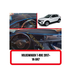 Volkswagen T-Roc 2017+ 3d Torpido Koruma Kılıfı - Koruyucu Halı Kaplama