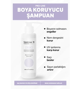Sisteme 11 Boya Koruyucu Şampuan 250 ml 8684091009313