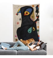 Citon Joan Miro - Vladimir Duvar Örtüsü-7484