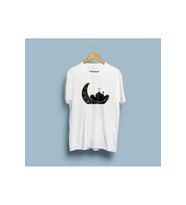 Oversize Mübarek Ramazan Bayramı Ayı tasarım unisex T-shirt