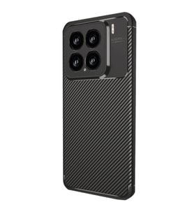 Xiaomi Mi 15 Kılıf Auto Focus Karbon Kapak - Siyah