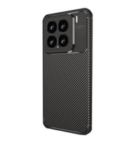 Xiaomi Mi 15 Kılıf Auto Focus Karbon Kapak - Siyah