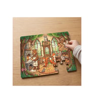 Orman Fırını - Sevimli Orman Hayvanları Tasarımlı 24 Parça Ahşap Çocuk Puzzle