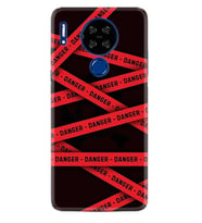 Reeder P13 Blue Max Lite Kılıf Desenli Silikon Danger