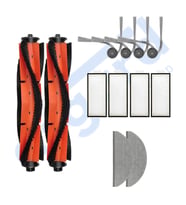 ROBOROCK S8 PRO/S8 PRO+/Q8+/Q8 MAX PRO+ Uyumlu 2 Ana Fırça 4 Yan Fırça 4 Filtre 2 Mop