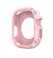 Apple Watch Ultra 49mm Silikon TPU Kasa Koruyucu Zore Watch Gard 17 (Pembe)
