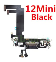 Tkgz İPhone 12 MİNİ FULL Şarj Soketi (SİYAH)