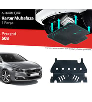Peugeot 508 Çelik Karter Muhafaza Koruma 2010 2011 2012 2013 2014 2015 2016 2017
