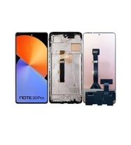 İnfinix Note 30 Pro İle Uyumlu Ekran Dokunmatik Çıtalı x678b (Siyah)