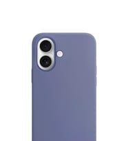Apple iPhone 17 Liquid Lansman Silikon Kılıf Lavanta Grisi