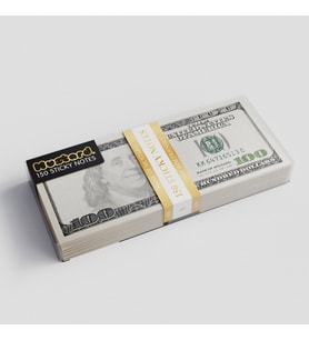 Mustard Cash Sticky Notes Not Kağıdı