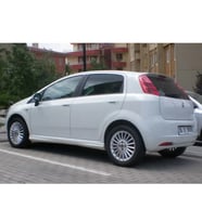Fiat Punto Marşpiyel Yan Marşpiyel Seti Plastik Mat Siyah Body Kit Karlık