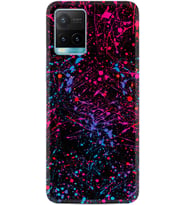 Vivo Y21s Kılıf Silikon Desen Boyalar 1660