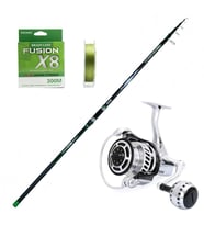 Ryobi TT-Power 8000 - Ryobi Fukui 425cm 100-250gr Surf Olta Seti (Renksiz)
