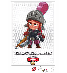 Brawl Stars Shadow Knıght Jessıe Puzzle 240 Parça Yapboz