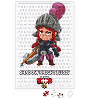 Brawl Stars Shadow Knıght Jessıe Puzzle 240 Parça Yapboz