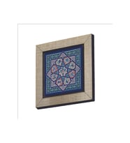 Anadolu Selçuklu Çini Motifi Baskılı MDF Magnet 7X7