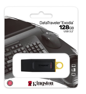 128GB USB3.2 Gen1 DTX/128GB Exodia KINGSTON