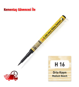 Yarı Örtücü Hare Kalemleri Ton 16 Orta Kayın Hare Kalemi
