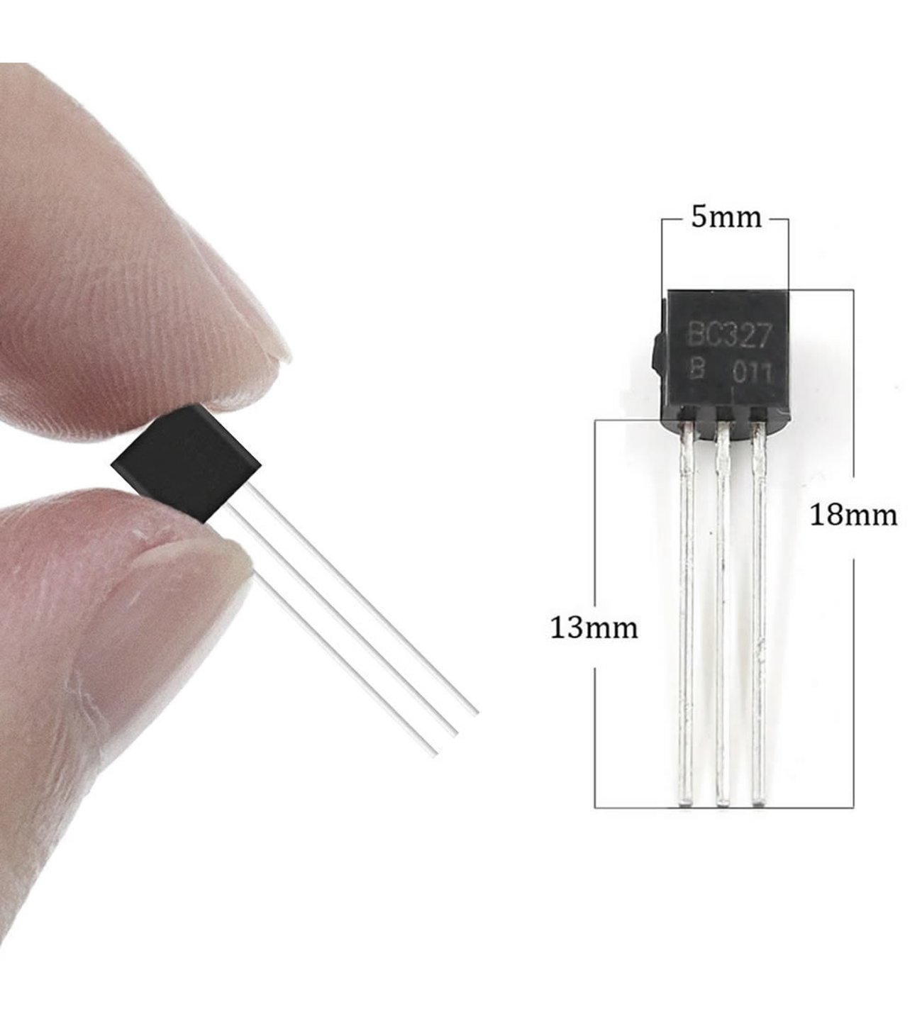 840pcs Transistor TO-92 Assortment 24 value NPN PNP DIY kit 2N2222-BC558 + Box e