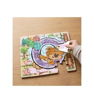 Sayıları Öğrenelim Tasarımlı 24 Parça Ahşap Çocuk Puzzle MPK0940