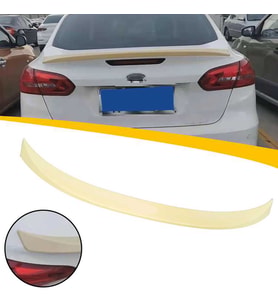 Ford Focus 3 Sedan Spoiler Parlak Siyah Spoyler Plastik İthal  2012-2018