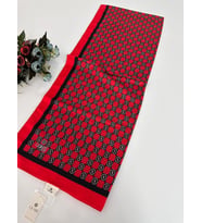 Quare Soft Pamuklu Desenli Şal LDSQ1201