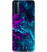 TCL 20 SE Kılıf Silikon Desen Explosive 1734