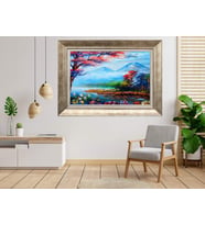 Gümüş Çerçeveli Tablo nb587