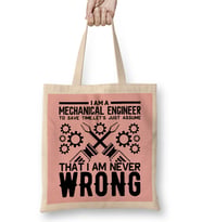 I Am A Mechanical Engineer 01 Bez Çanta Uzun Saplı