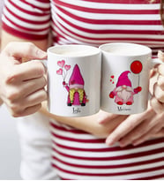 BK Gift Kişiye Özel Sevgililer Temalı 2’li Beyaz Kupa Bardak, Sevgililer Günü Hediyesi, Sevgiliye Hediye, Ev Hediyesi-5
