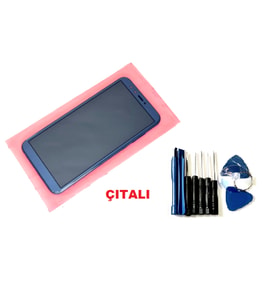 Honor 9 LİTE Uyumlu Lcd Ekran Dokunmatik - FULL ÇITALI +TAMİR SETİ MAVİ