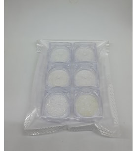 RBS  Tırnak Süsleme Holografik Mikro Sim Nail Art Beyaz Ekstra Mikro Sim 6 LI