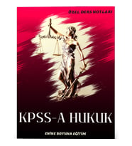 KPSS-A Hukuk Sınavlarına Hazırlık Kitabı (Spiralli)