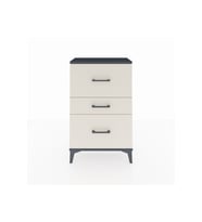 Arges Komodin 3 Çekmeceli 60x30x96 Antrasit-Aytaşı
