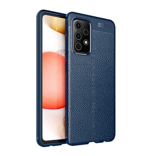 Samsung Galaxy A72 Uyumlu Kılıf Zore Niss Silikon Kapak (Lacivert)