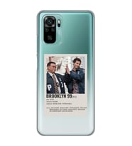 Xiaomi Redmi Note 10 / Note 10S Uyumlu Brooklyn 99 Tasarımlı Şeffaf Telefon Kılıfı