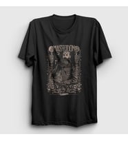 Presmono Unisex Siyah Rasputin Mastodon T-Shirt 163547tt