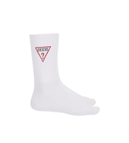 Guess Jeans GJ UNISEX TRIANGLE CREW SOCK Erkek Beyaz Çorap M5GZ49Z3O11-G011