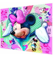 Mega Puzzles 250 Parça 3D Puzzle Breakthrough Minnie Mouse